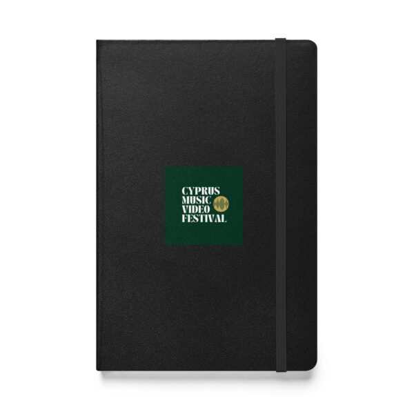 Hardcover bound notebook Cyprus Music Video Festival